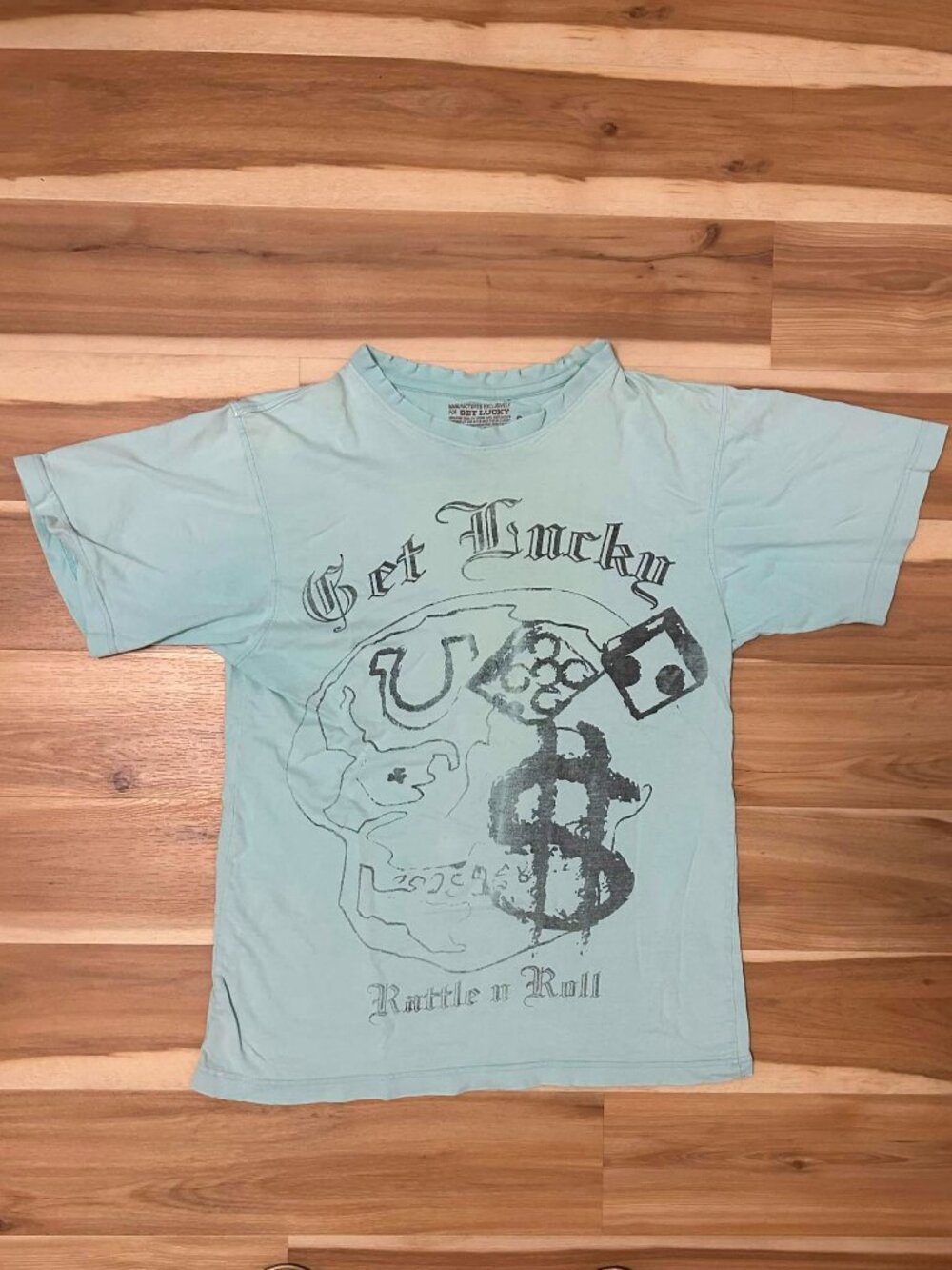 Vintage Get Lucky Tee Shirt